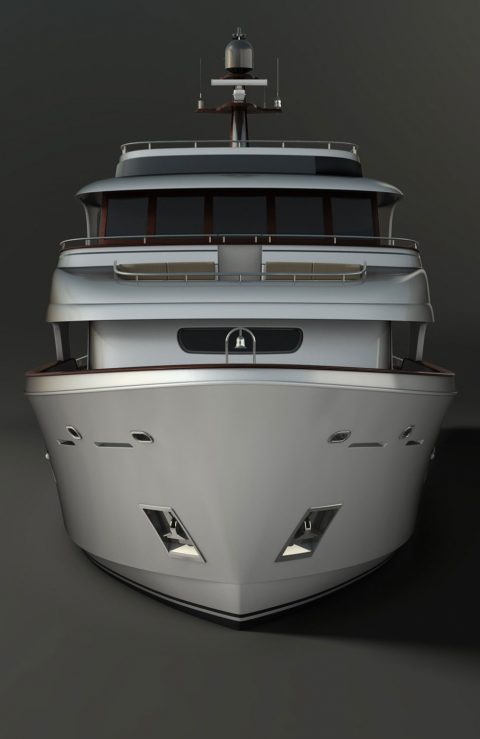 motor yacht ocean crossing