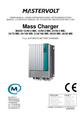 Battery charger Mastervolt 24-100