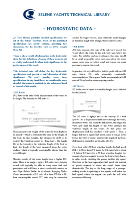 Hydrostatic data library