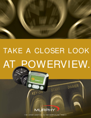 Engine gauge Murphy brochure