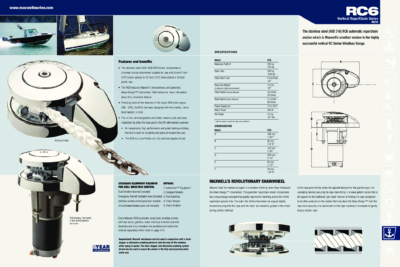 Maxwell windlass RC6