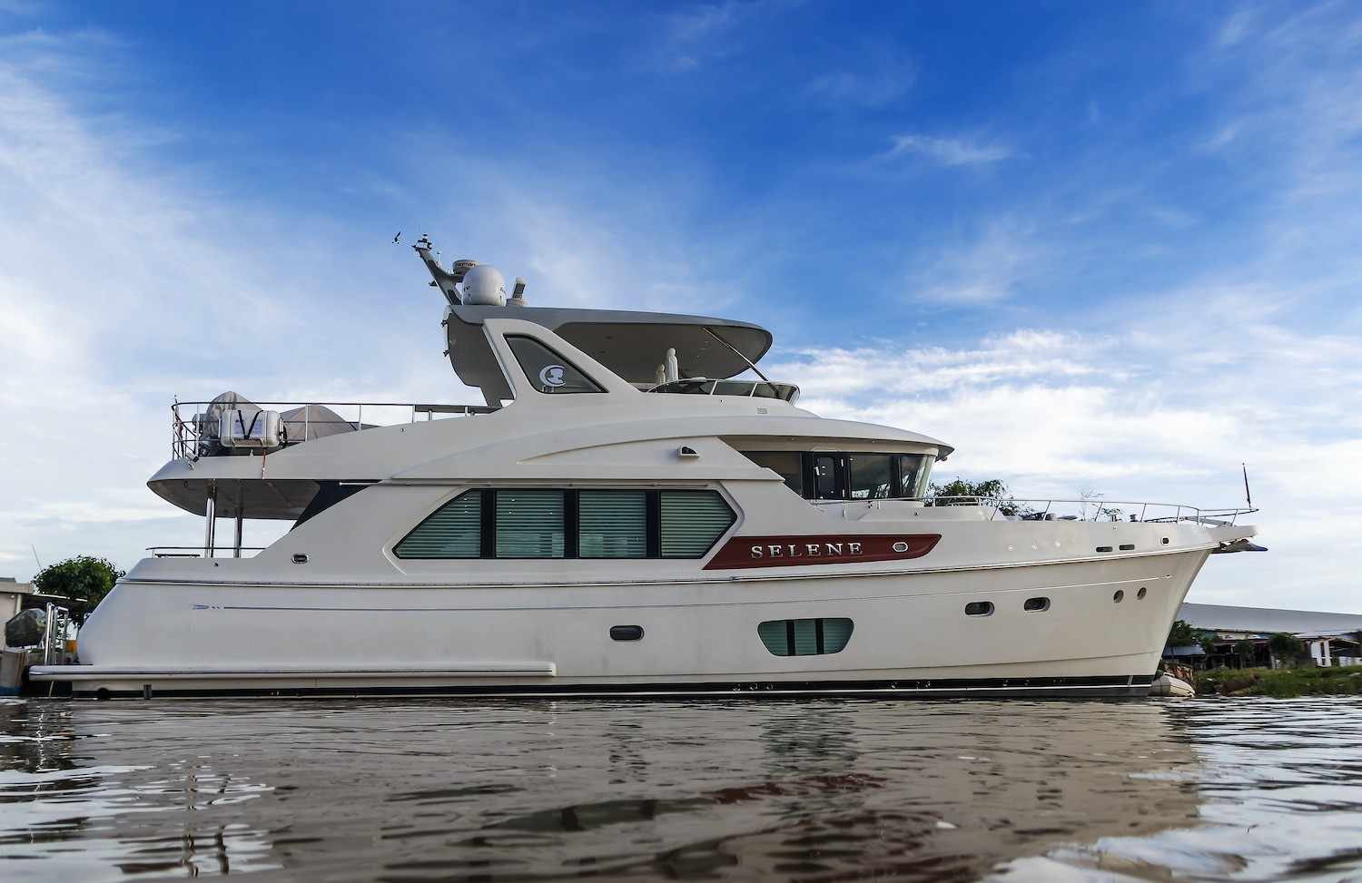 where are selene yachts built