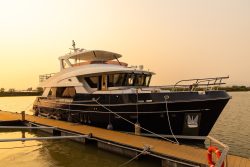 Selene 6221 Successfully Departs for Turkey,  Set to Shine at Olympic Yacht Show in Greece